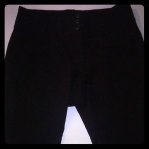Formal black jeggings